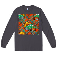 Smoke Fall truck Long Sleeve Tee - NancyCooperArtShop