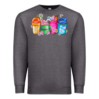 Charcoal Heather Easter Coffee Premium Sweatshirt - CowhideDigitalArt