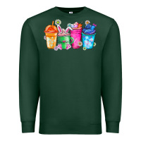 Sports Green Easter Coffee Premium Sweatshirt - CowhideDigitalArt