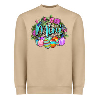 Mushroom Easter Mini Happy Easter Day Heavyweight Sweatshirt - CowGirlArtShop