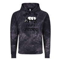 Cloud Black save the chubby unıcorns Vintage Hoodie - Bettercallsaul