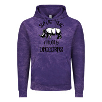 Cloud Purple save the chubby unıcorns Vintage Hoodie - Bettercallsaul