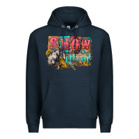 Navy Show mom horse Mother's Day Premium Hoodie - FaDigitalArtStudio