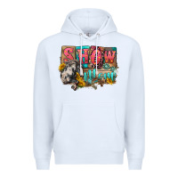 White Show mom horse Mother's Day Premium Hoodie - FaDigitalArtStudio