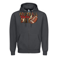 Smoke football kinda day Zipper Hoodie - FaDigitalArtStudio