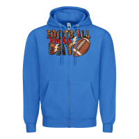 True Royal football kinda day Zipper Hoodie - FaDigitalArtStudio