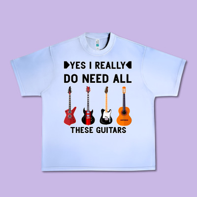 Yes I Really Do Need All These Guitars Urban Heavy Tee Designed By Bettercallsaul