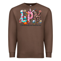 Chestnut Easter Lpn Premium Sweatshirt - CowhideDigitalArt