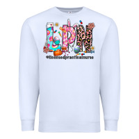 White Easter Lpn Premium Sweatshirt - CowhideDigitalArt
