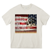 Cream fuck around and find out Heavy Core Tee - MaliasSmallBusiness