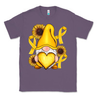 Lavender Childhood Cancer gnome Classic Tee - RanaPortraitStore
