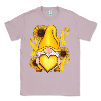 Lilac Childhood Cancer gnome Classic Tee - RanaPortraitStore