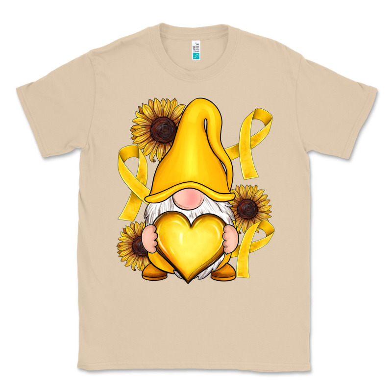 Childhood Cancer Gnome Classic Tee by RanaPortraitStore | Teevron