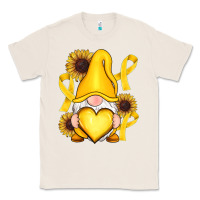 Natural Childhood Cancer gnome Classic Tee - RanaPortraitStore