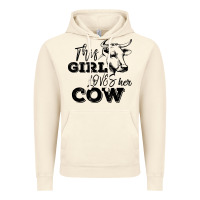 Vintage Artic This Girl Loves Her Cow Vintage Hoodie - Bettercallsaul