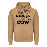 Vintage Camel This Girl Loves Her Cow Vintage Hoodie - Bettercallsaul