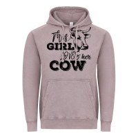 Vintage Zinc This Girl Loves Her Cow Vintage Hoodie - Bettercallsaul