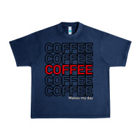 Navy Coffee Makes Urban Heavy Tee - Bettercallsaul