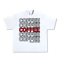 White Coffee Makes Urban Heavy Tee - Bettercallsaul