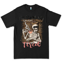 Black im trying but tired Premium Tee - MaliasSmallBusiness