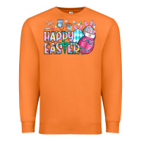Carrot happy easter nurse Premium Sweatshirt - CowhideDigitalArt