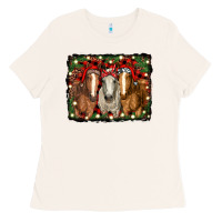 Bone Christmas horses Ladies Tee - RanaPortraitStore