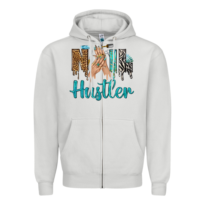 Nail Hustler Bbs Zipper Hoodie by BundleAndBundleShop | Teevron