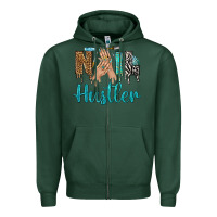 Sports Green nail hustler bbs Zipper Hoodie - BundleAndBundleShop