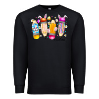 Black Easter Teacher Life Premium Sweatshirt - CowhideDigitalArt