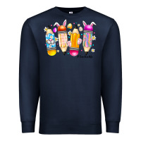 Navy Easter Teacher Life Premium Sweatshirt - CowhideDigitalArt
