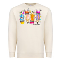 Sandshell Easter Teacher Life Premium Sweatshirt - CowhideDigitalArt