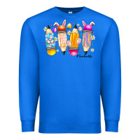 True Royal Easter Teacher Life Premium Sweatshirt - CowhideDigitalArt