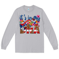 Moon Dust its in my dna puerto rico Long Sleeve Tee - texasbilliewilder