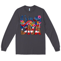Smoke its in my dna puerto rico Long Sleeve Tee - texasbilliewilder