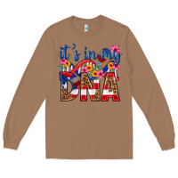 Toasted Coconut its in my dna puerto rico Long Sleeve Tee - texasbilliewilder