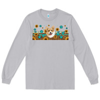 Moon Dust western corgi dog Long Sleeve Tee - Jasminsmagicworld