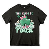 Asphalt too cute to pinch Heavy Core Tee - MaliasSmallBusiness