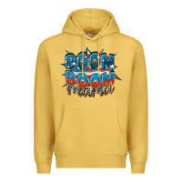 Antique Gold Boom boom Mama Premium Hoodie - FaDigitalArtStudio