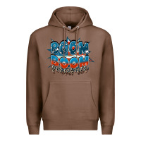 Chestnut Boom boom Mama Premium Hoodie - FaDigitalArtStudio