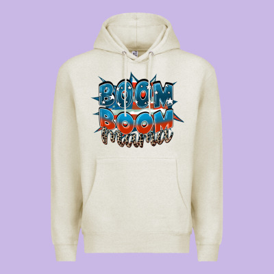 Boom Boom Mama Premium Hoodie Designed By Fadigitalartstudio