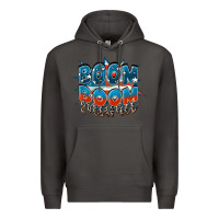 Smoke Boom boom Mama Premium Hoodie - FaDigitalArtStudio