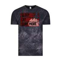 Cloud Black surf, sleep, eat Vintage Tee - Bettercallsaul