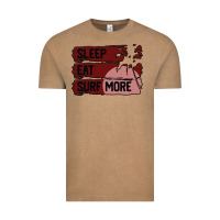Vintage Coffee surf, sleep, eat Vintage Tee - Bettercallsaul