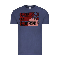 Vintage Denim surf, sleep, eat Vintage Tee - Bettercallsaul