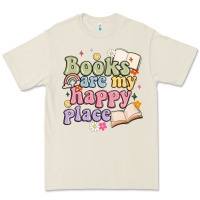Bone books are my happy place Premium Tee - MaliasSmallBusiness