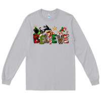 Moon Dust christmas believe Long Sleeve Tee - texasbilliewilder