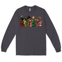Smoke christmas believe Long Sleeve Tee - texasbilliewilder