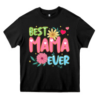 Black best mama ever Heavy Core Tee - JahusDesignShop