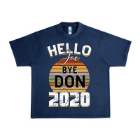 Navy Hello Joe Biden 2020 Urban Heavy Tee - Bettercallsaul