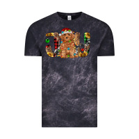Cloud Black toy poodle christmas joy Vintage Tee - RanaPortraitStore